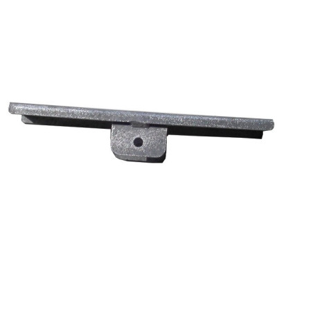 Ferrure patin plat pour chandelle 40x40