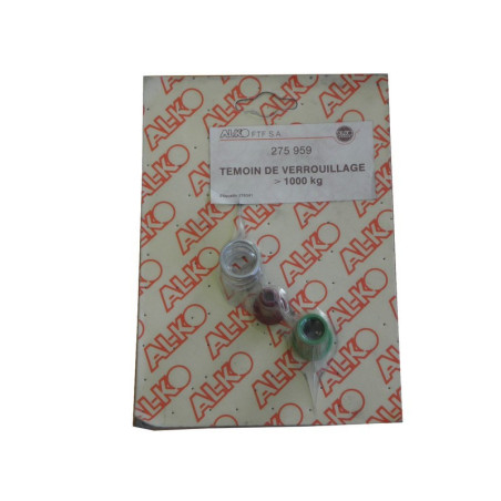 Témoin de verrouillage sur commande frein Alko +1000kg