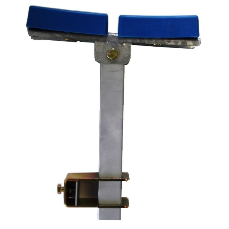 Ensemble patins plats, chandelles en 300 pour tube en 40x40