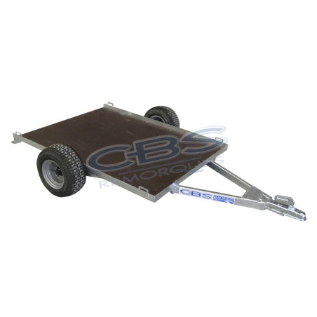 Remorque non routière CBS tractable par un Quad