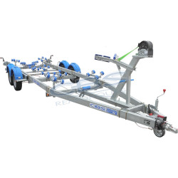 Remorques Bateaux CBS M1602F fabrique en France pour transporter Batea