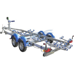 Remorques Bateaux CBS M1602F fabrique en France pour transporter Batea