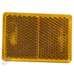 catadioptre-reflechissant-orange-adhesif-rectangulaire CBS REMORQUES