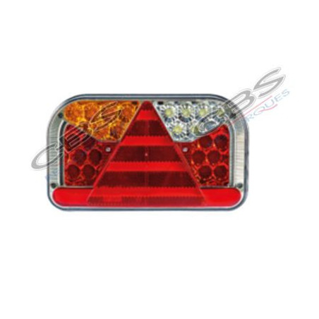 Feu arrière LED Multifonctions 6 Broches Gauche
