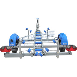 Boat trailers with 12 rollers, 1 axle trailer alko