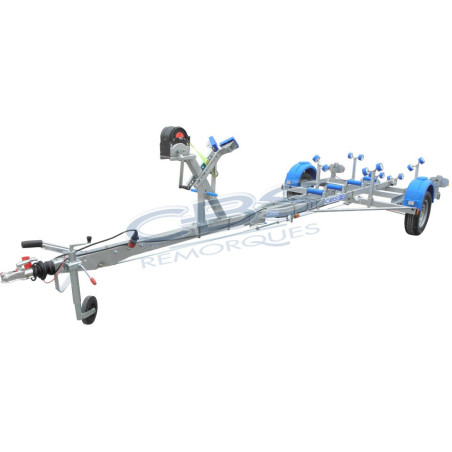 Remorque Porte bateau avec Accessoires Remorques, Essieu Remorque Alko