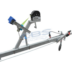 Remorque Porte bateau avec Accessoires Remorques, Essieu Remorque Alko