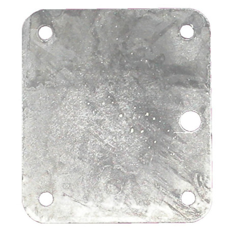 Contre plaque d'articulation timon en 120
