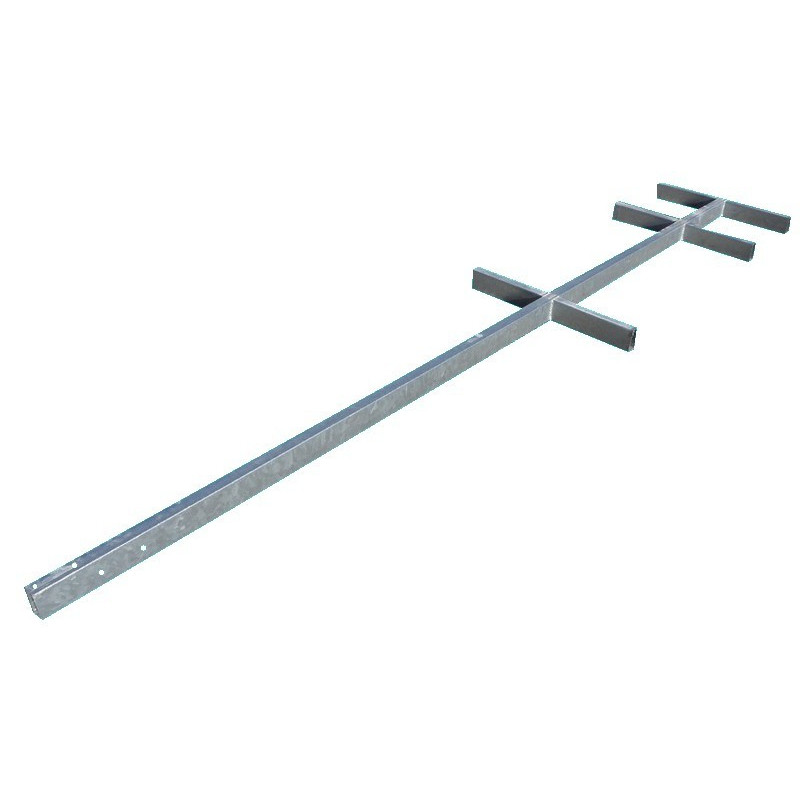 Châssis nu CBS CJ en tube 80x40 3.4m