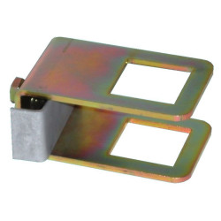 Collier de serrage 40x40 + contre plaque+ vis