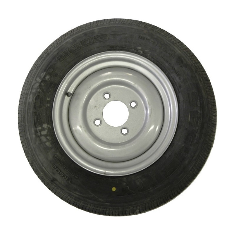 Roue complète agraire en 14"- 25km/h 4/0x130 Roue complète agraire en 14"- 25km/h 4/0x130