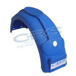 Garde boue plastique bleu arrondi en 14 pouces pour remorque - cbs Rem