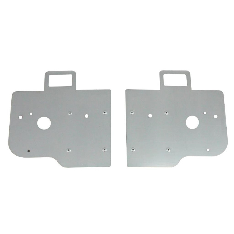 Supports feux métalliques rect. PM omégas 80x40 inversés Supports feux métalliques rect. PM omégas 80x40 inversés