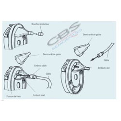 Essieu 1350kg ALKO de remorque double jetski M0950F CBS Remorques