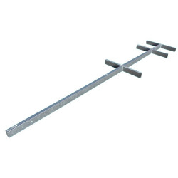 Châssis nu CBS CJ en tube 80x40 3.4m