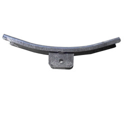 Support patin courbe pour chandelle 40mm