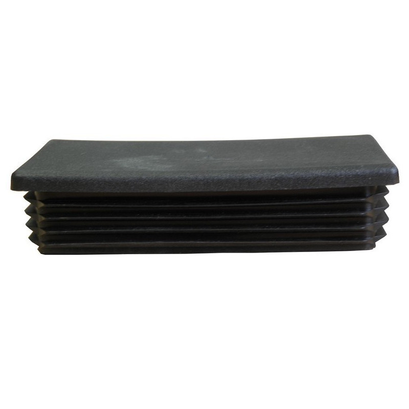 Embout plastique pour tube en 80x40 mm