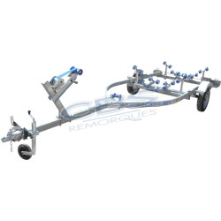 Multirollers Boat trailers CBS M0570 - CBS Remorques