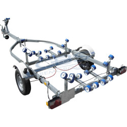 Multirollers Boat trailer CBS M0640F - CBS Remorques