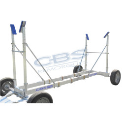 Mobile boat cradle CBS BD1V - CBS TRAILERS