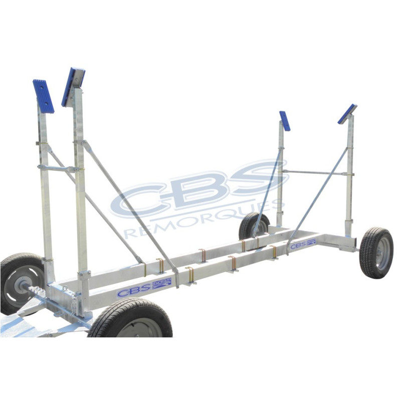 Mobile boat cradle CBS BD1V - CBS TRAILERS