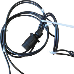 Bloc feux B0340 avec faisceaux et support pour tube en 40x40