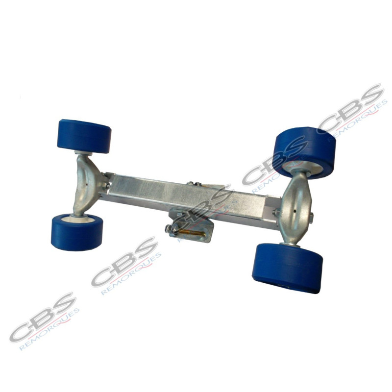 Support rouleaux pour chandelle 50mm