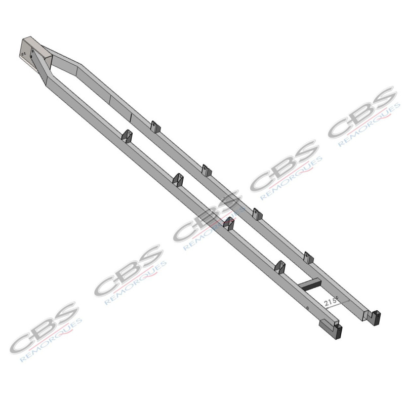Châssis CBS T8R nouveau modèle Châssis CBS T8R nouveau modèle