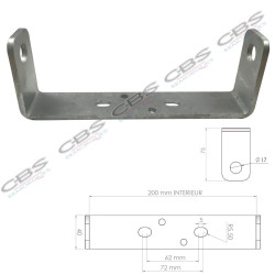 FERRURE BOBINE EN 200 MM CBS REMORQUES