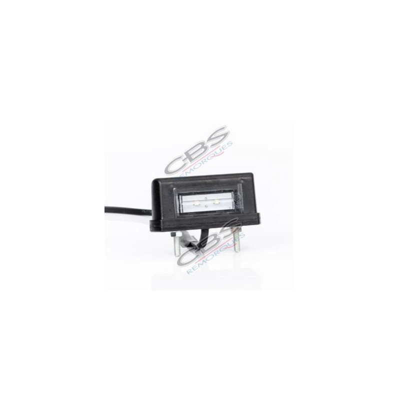 Eclaireur de plaque longue par côté à LED petit connecteur Eclaireur de plaque longue par côté à LED petit connecteur