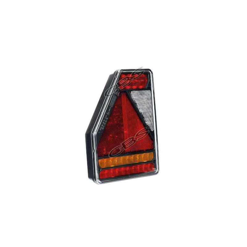 FEU REMORQUE TRIANGLE A LED GAUCHE BROUILLARD