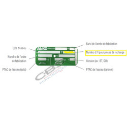 Kit roulement cartouche essieu compact F 750KG à 900KG - CBS REMORQUES