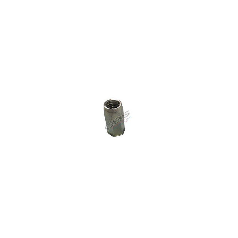 Insert M10 hexagonal acier