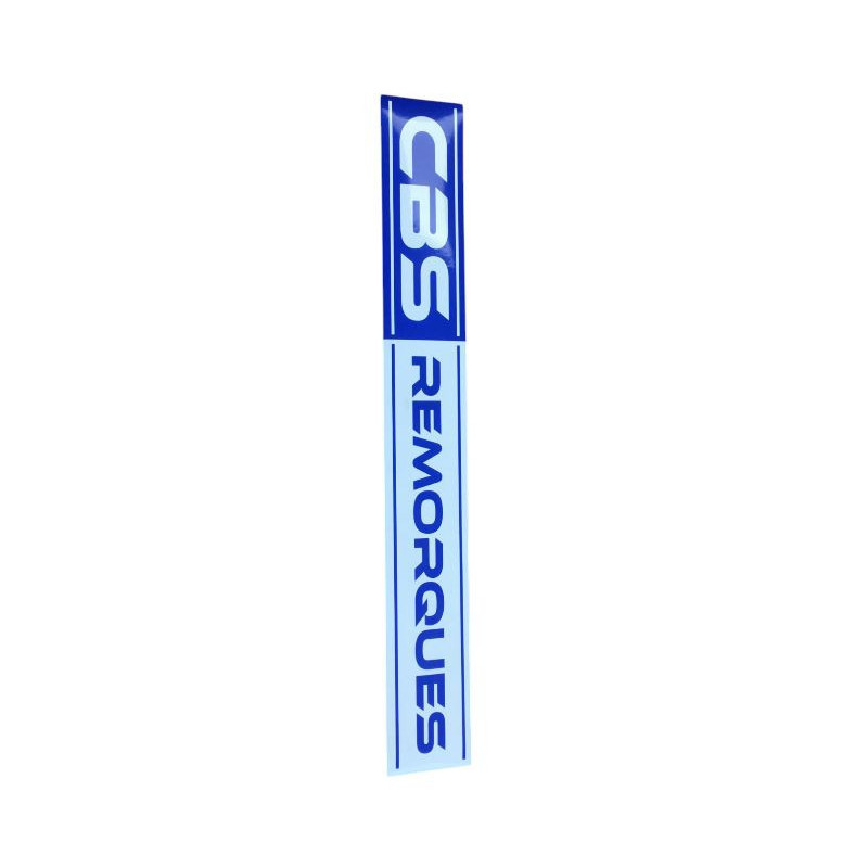 Autocollant bleu taille 400mmx52mm