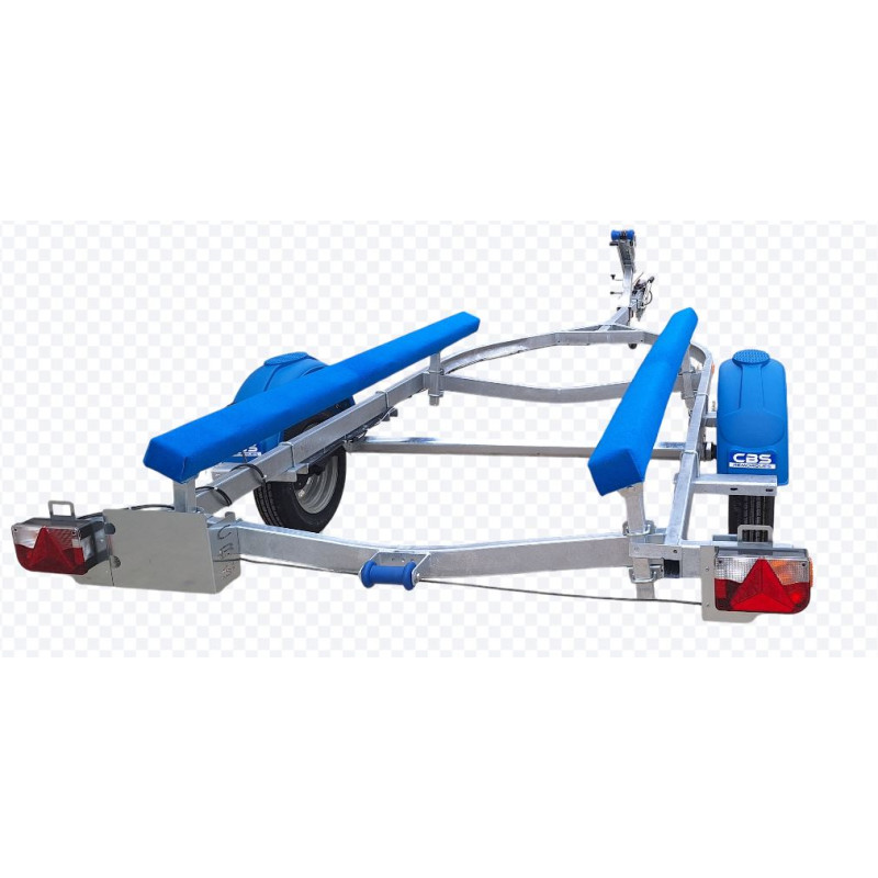 Remorque barque CBS - B0650F PTAC 870 KG