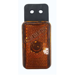 Side marker orange sur support souple sans le cable