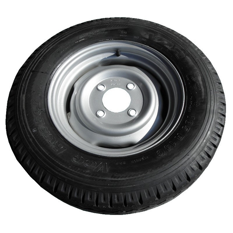 Roue complète 185 R14C 4x130 Roue complète 185 R14C 4x130