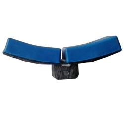 Ensemble ferrure + patins courbe en 40 pour P0220