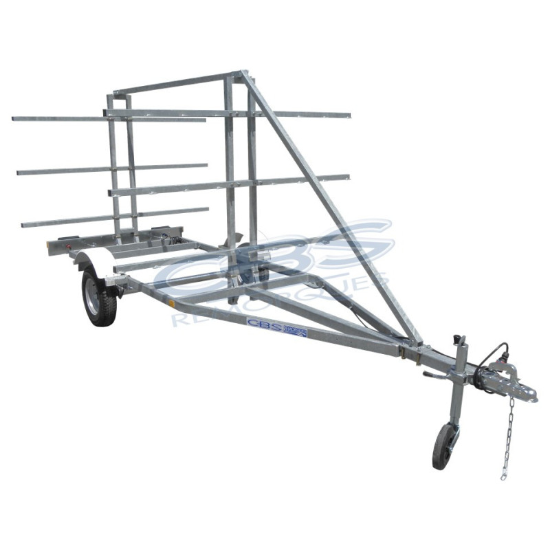 Remorque bateaux CBS C6 500 KG