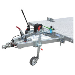 Remorque porte-voiture CBS RV2500 PTAC 3200 KG et une caisse de 5.00 x