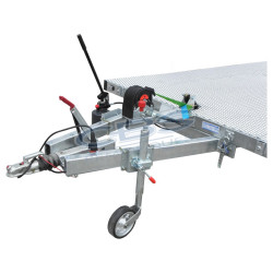 Remorque porte-voiture CBS RV11 PTAC 1600KG et une caisse de 4.00 x 2.