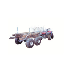 Remorque Non routière CBS B340 tractable par un Quad