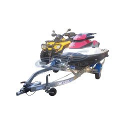 Remorque Double Jet MM0950F pour le transport de 2 jets ski à selle ou