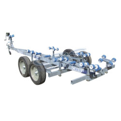 Chariot pour Plage CBS Remorques CM6 PTAC 2400 KG