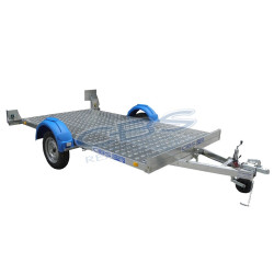 Remorque Plateau CBS Remorques PTAC 750 KG et une caisse de 3.00 x 1.6