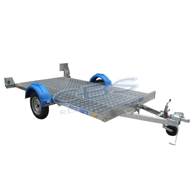 Remorque Plateau CBS Remorques PTAC 750 KG et une caisse de 3.00 x 1.6 Remorque Plateau CBS Remorques PTAC 750 KG et une caisse de 3.00 x 1.6