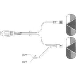 Kit feux arrière 7 Fonctions 13 broches ovales pour T8RF