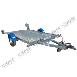 Remorque CBS plateau quad basculant Q890 plancher antidérapant