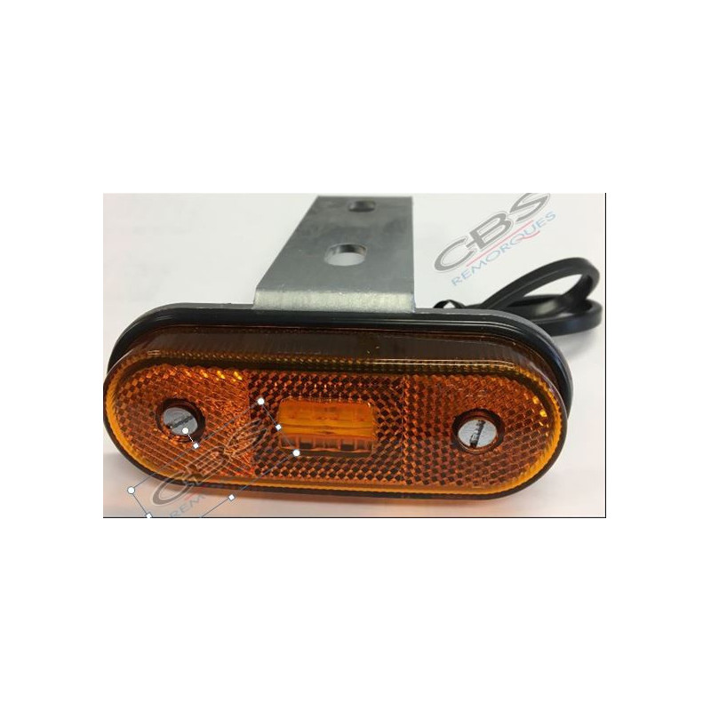 SIDE MARKER orange à LED FT SIDE MARKER orange à LED FT